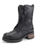 mysa Leren boots "Daisy" zwart
