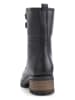 mysa Leren boots "Daisy" zwart
