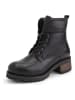 mysa Leder-Boots "Daphne" in Schwarz