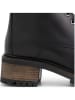 mysa Leder-Boots "Daphne" in Schwarz