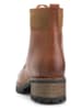 mysa Leren boots "Daphne" bruin