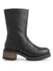 mysa Leder-Boots "Delphine" in Schwarz