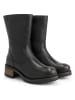 mysa Leren boots "Delphine" zwart