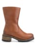 mysa Leder-Boots "Delphine" in Hellbraun