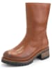 mysa Leren boots "Delphine" lichtbruin