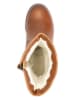 mysa Leren boots "Delphine" lichtbruin