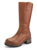 mysa Leder-Stiefel "Heather" in Hellbraun