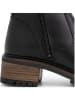 mysa Leder-Boots "Ivy" in Schwarz