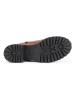 mysa Leder-Boots "Ivy" in Hellbraun