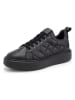 mysa Leren sneakers "Lanthe" zwart