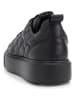 mysa Leder-Sneakers "Lanthe" in Schwarz