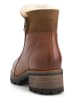 mysa Leder-Stiefeletten "Leliana" in Hellbraun