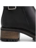 mysa Leder-Boots "Myrtia" in Schwarz