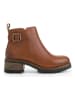 mysa Leren boots "Myrtia" lichtbruin
