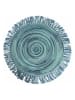 Villa d´Este 6er-Set: Tischsets "Baita" in Blau - Ø 44 cm
