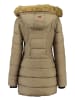 Geographical Norway Doorgestikte mantel "Abeille" taupe