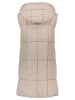 JDY Doorgestikte bodywarmer "Daisy" zandkleurig