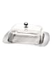 Berlinger Haus Butterdose in Silber - (B)18,7 x (H)7,8 x (T)12,3 cm