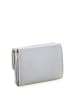 MYWALIT Skórzany portfel w kolorze srebrnym - (S)10 x (W)8 cm