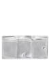 MYWALIT Skórzany portfel w kolorze srebrnym - (S)10 x (W)8 cm