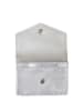 MYWALIT Skórzany portfel w kolorze srebrnym - (S)10 x (W)8 cm