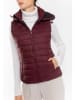 Northwood Doorgestikte bodywarmer "Lana" bordeaux