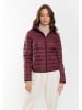 Northwood Doorgestikte jas "Huez" bordeaux