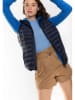 Northwood Doorgestikte bodywarmer "Vars" donkerblauw