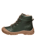 Naturino Leren winterboots "Radar" donkergroen