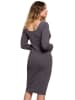 Be Wear Kleid in Anthrazit