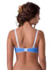 Valea Push-up beha "Cyria" blauw/wit