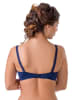 Valea Push-up beha "Idalia" donkerblauw/paars