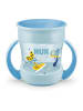 NUK Kubek "Mini Magic Cup" w kolorze niebieskim do nauki picia - 160 ml