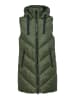 JDY Doorgestikte bodywarmer "Jdyskylar" donkergroen