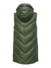 JDY Doorgestikte bodywarmer "Jdyskylar" donkergroen