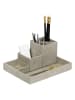 BigsoBox 4-delige set: desktop-organizer "Lena" beige