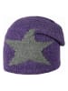 Döll Wełniana czapka w kolorze fioletowym