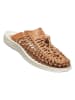 Keen Leder-Pantoletten "Uneek - Limited Edition" in Hellbraun