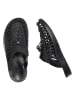 Keen Leren slippers "Uneek - Limited Edition" zwart