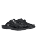 Keen Skórzane klapki "Uneek - Limited Edition" w kolorze czarnym