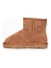 NICEBAY Leder-Winterboots "Maeve" in Braun