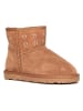 NICEBAY Leder-Winterboots "Maeve" in Braun