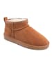 NICEBAY Leren winterboots "Mina" lichtbruin