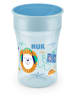 NUK Kubek "Magic Cup" w kolorze niebieskim do nauki picia - 230 ml