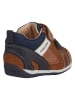 Geox Leren sneakers "Each" bruin
