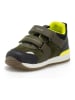 Geox Sneakersy "Rishon" w kolorze oliwkowo-żółtym
