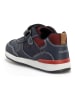 Geox Sneakers "Rishon" in Dunkelblau/ Rot