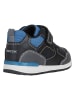 Geox Sneakers "Rishon" zwart/blauw