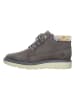 Timberland Leren boots "Kenniston Nellie" grijs - wijdte W