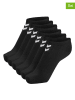 Hummel Skarpety sportowe (6 par) "Chevron" w kolorze czarnym